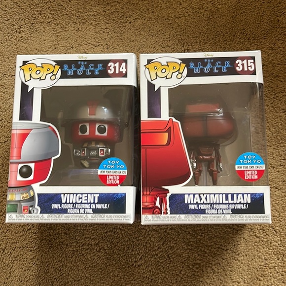 Funko Pop Disney black hole toy Tokyo NYCC exclusives MIB